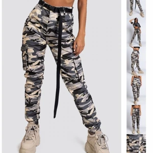 Cargo pants madlady storlek s  - Super snygga Cargo byxor från madlady i storlek s aldrig använda säljer pga råkade få fel storlek så de är helt i nyskick nypris 499kr