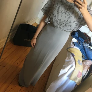 Blågrå balklänning - Blågrå, storlek passar en s-m.  