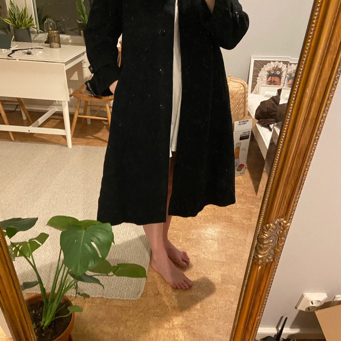 Jättefin klassisk kappa!  - 90