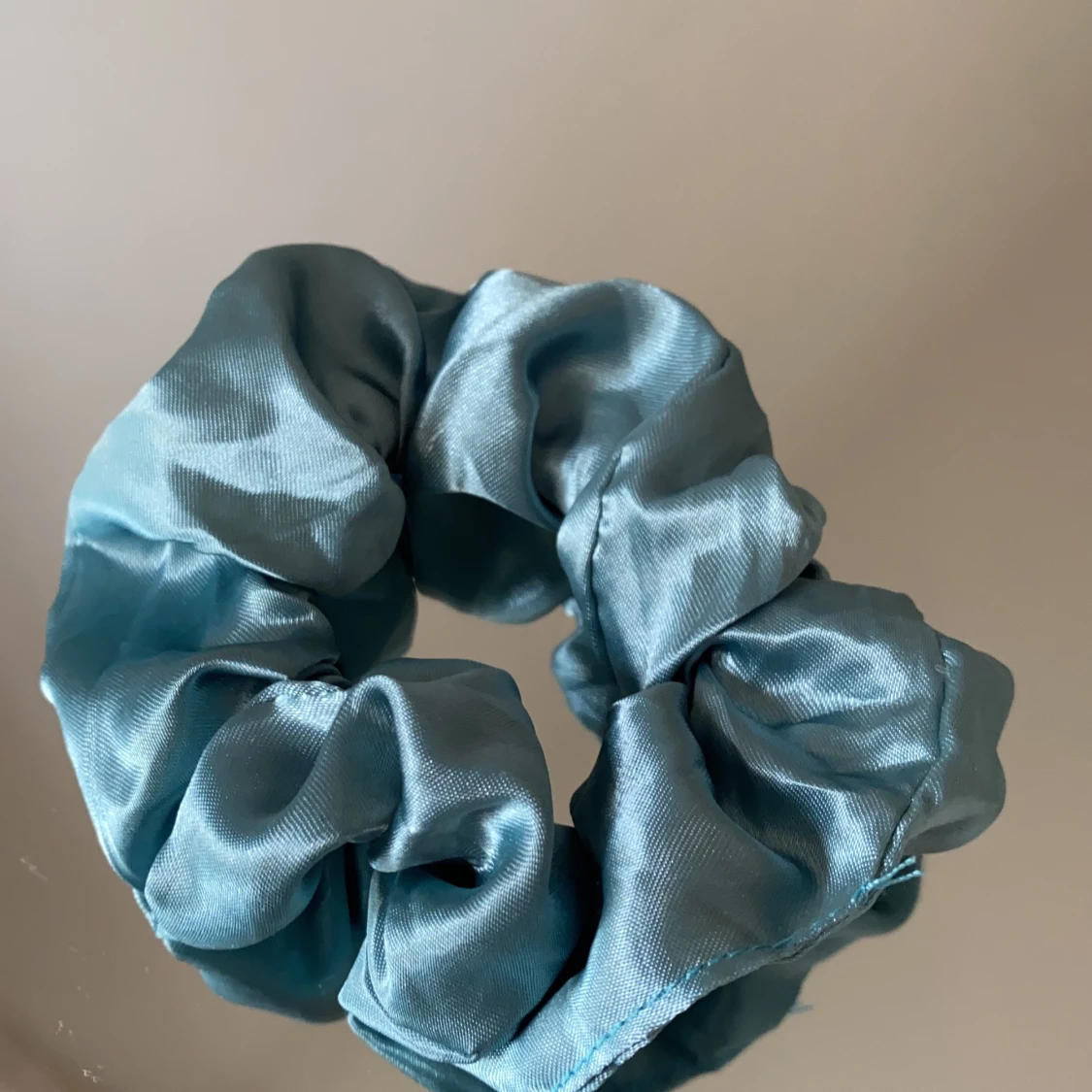 Blå schrunchies  - 90