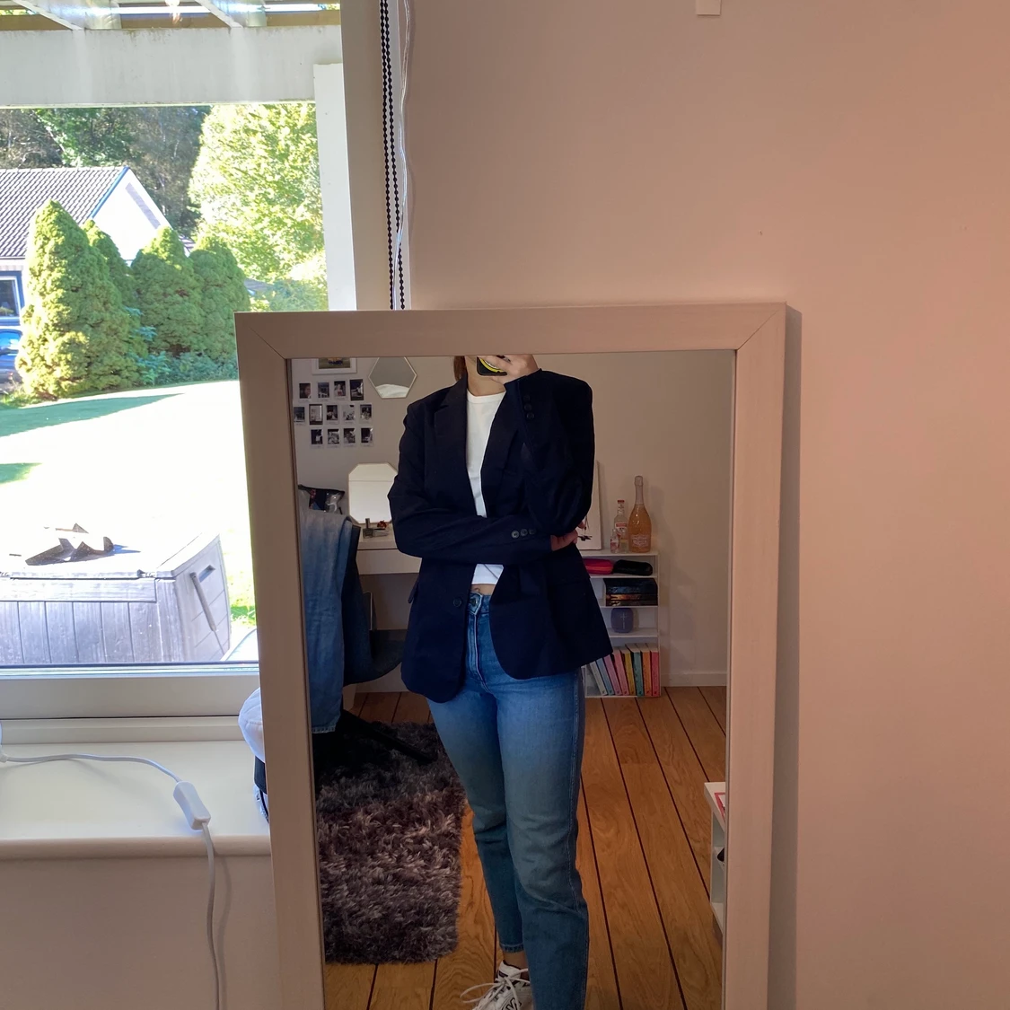 Kavaj i mörkblå - 90