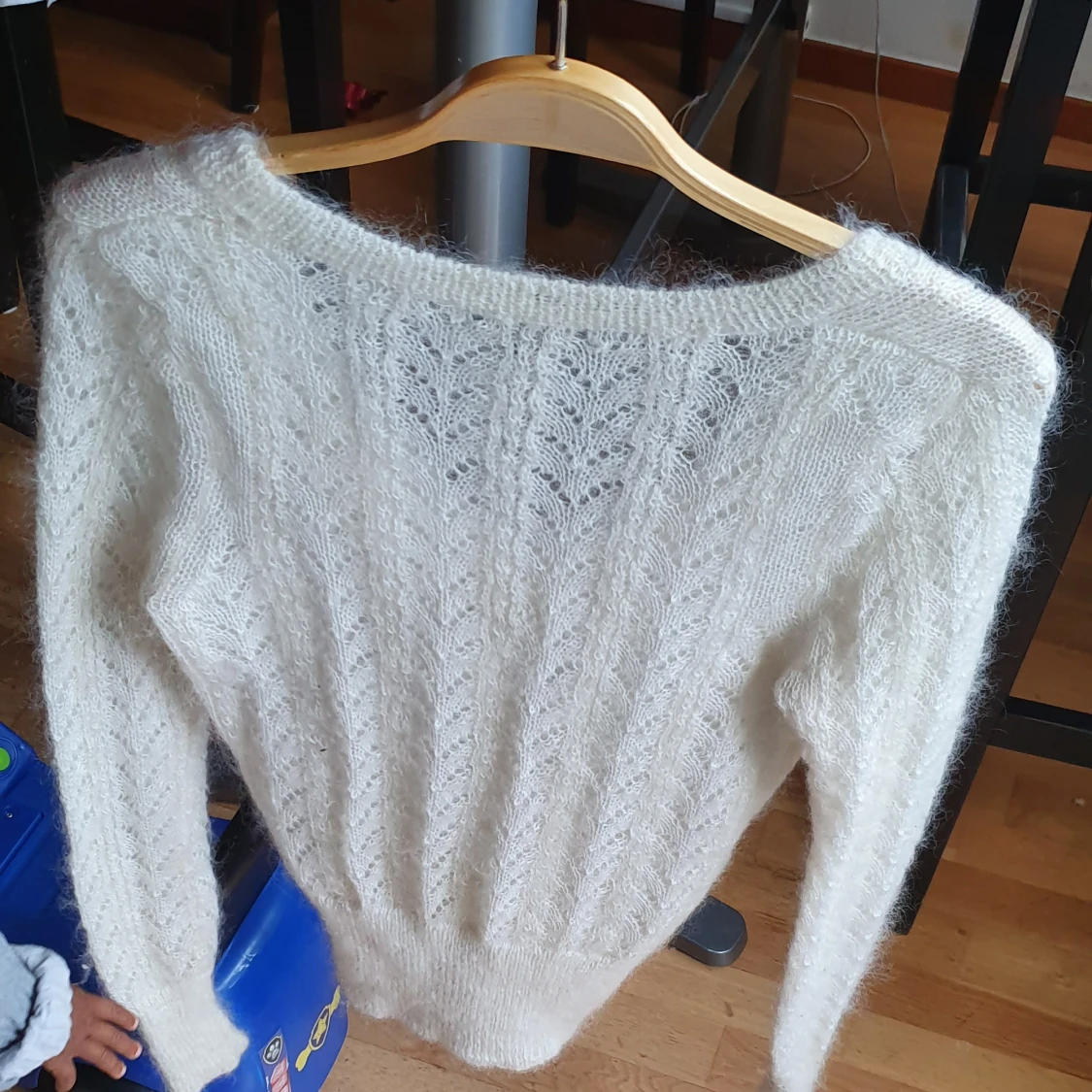 Super mjukt gant stickad tröja  - 90