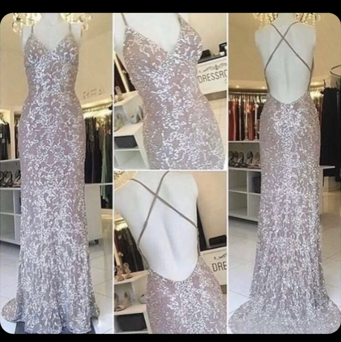 Jättevacker klänning, dressroom st 34  - 90