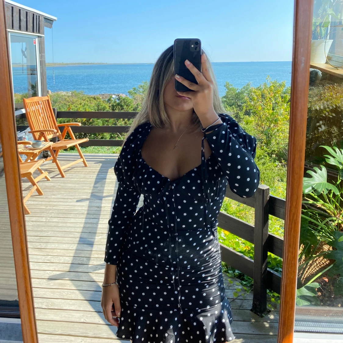 Prickig klänning - 90