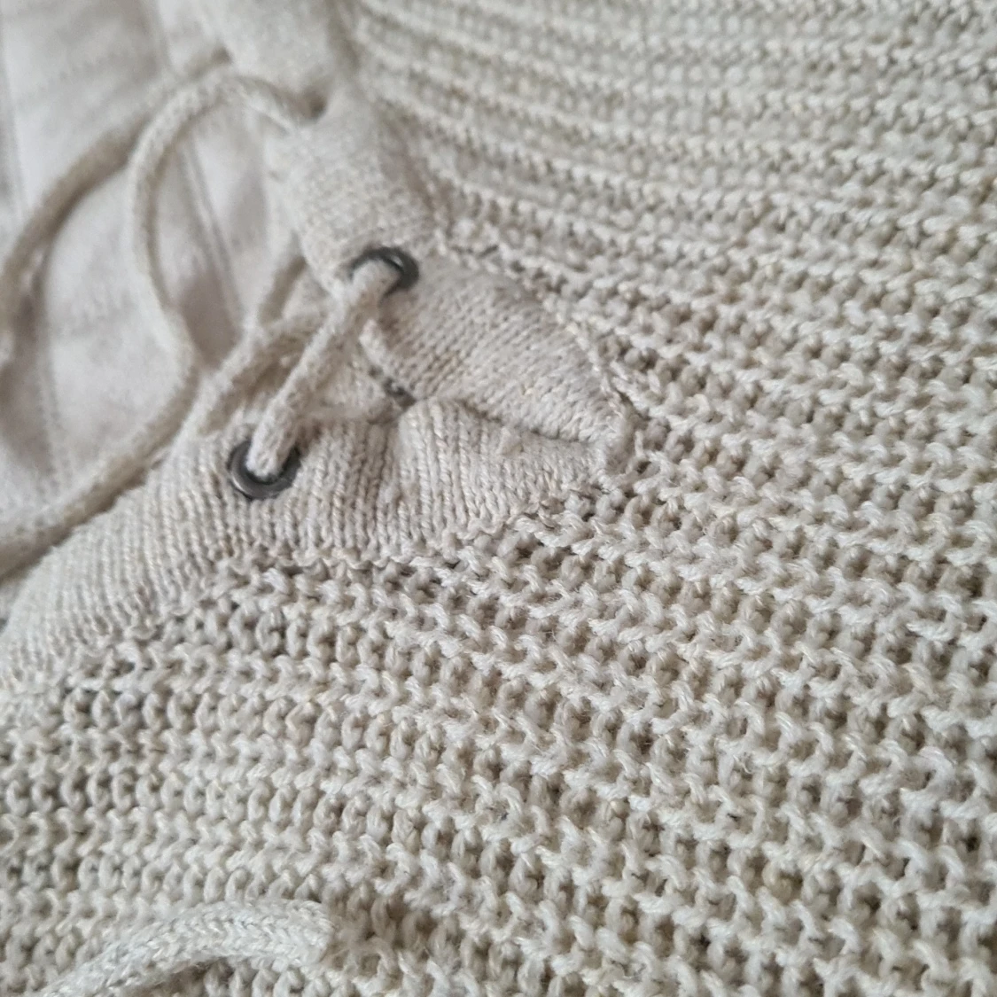 Stickad Beige tröja Storlek XS - 91