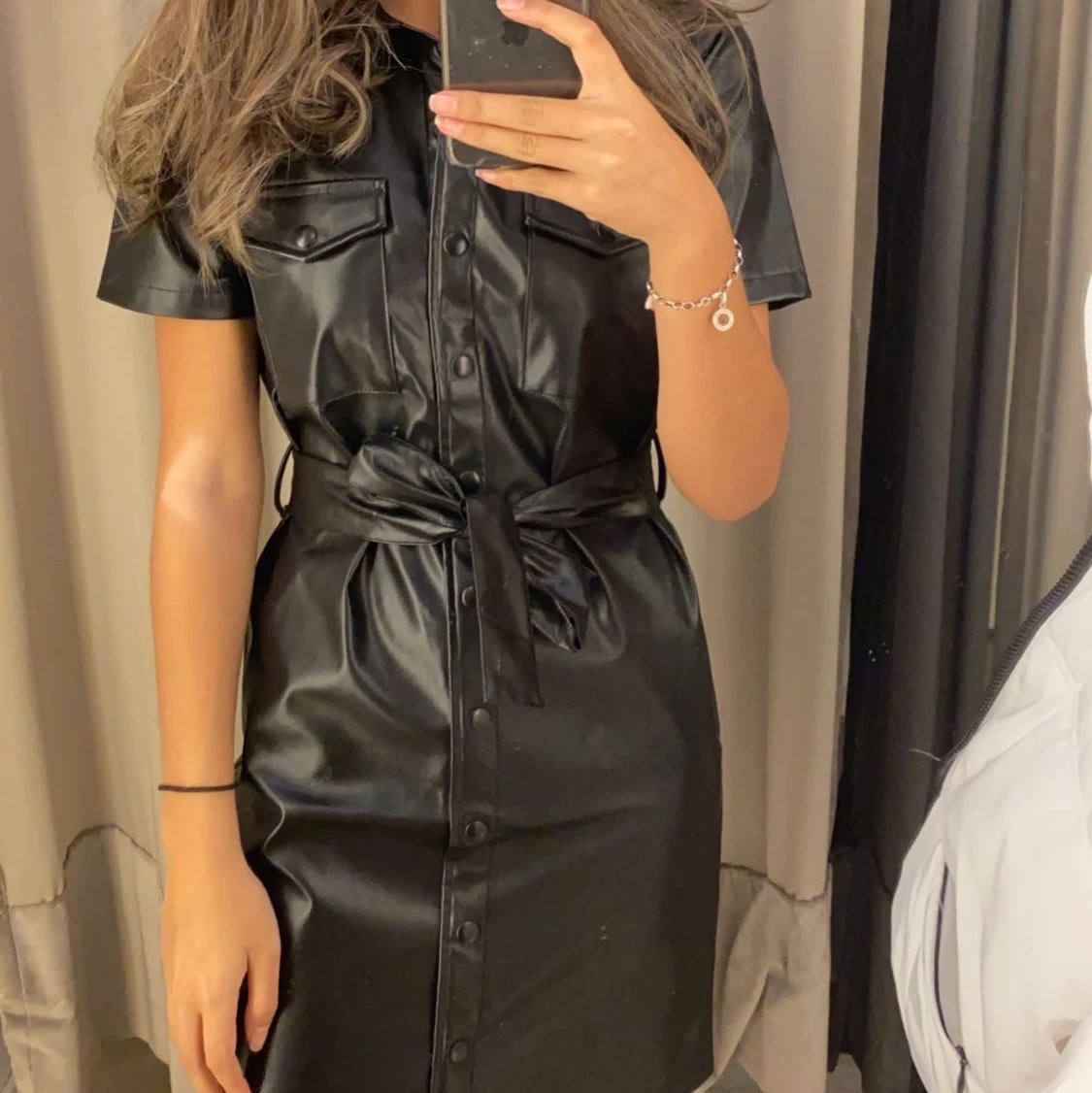 Skinn klänning - 90