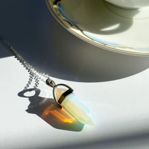 ÄKTA OPALIT HALSBAND -  925 sterling silver - Www.madebynora.se 💖☘️ 10 mars 