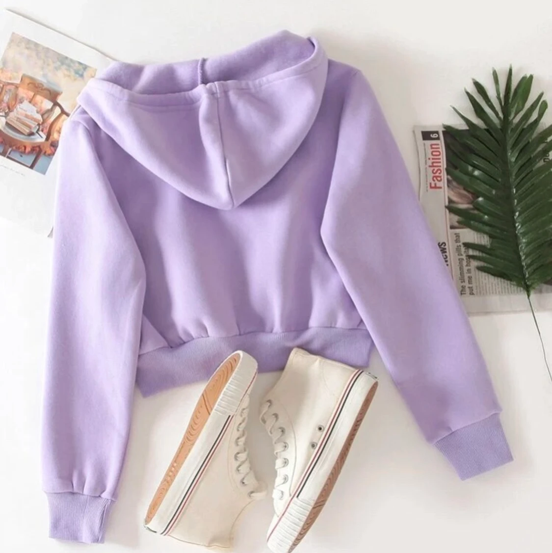 Lila tröja i storlek m - 91