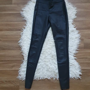 Läder leggings XS/S - Aldrig använd
