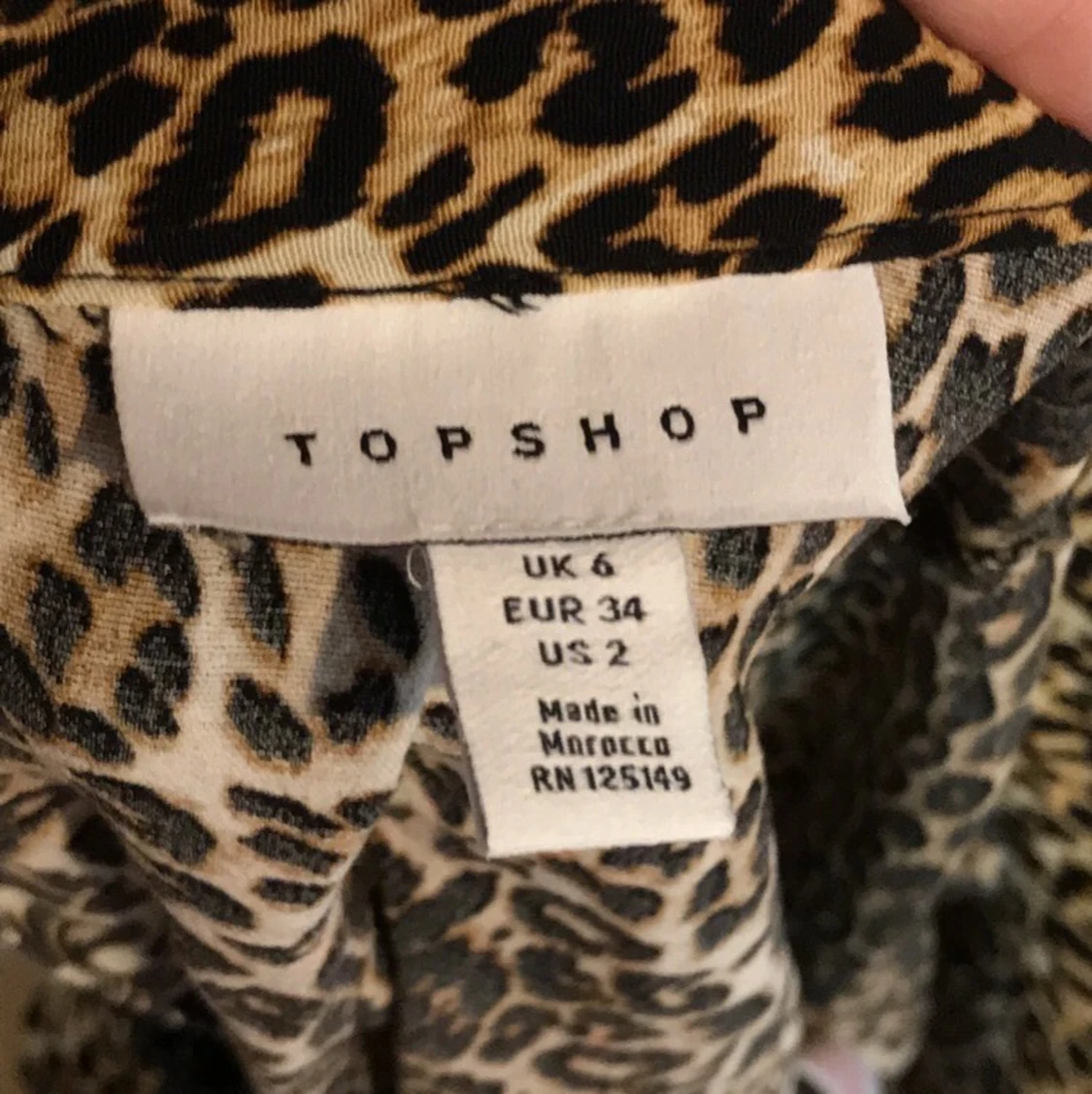 Leopardmönstrad kjol! - 91