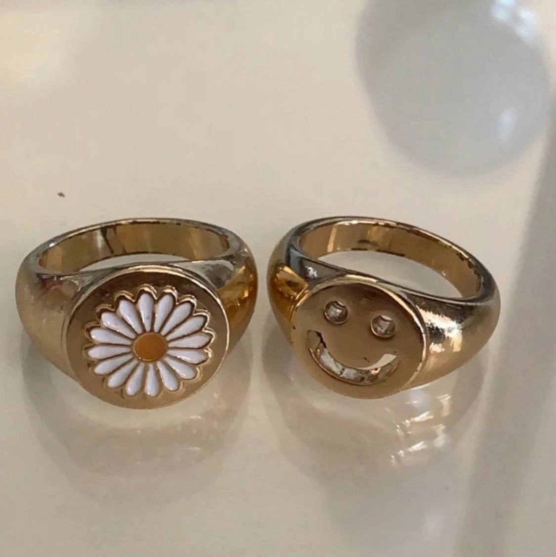 smiley o blom ringar⭐️😋