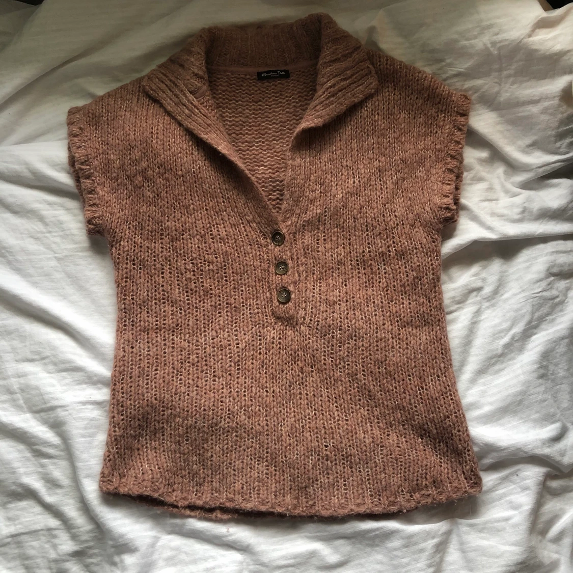 Stickad väst från Massimo Dutti