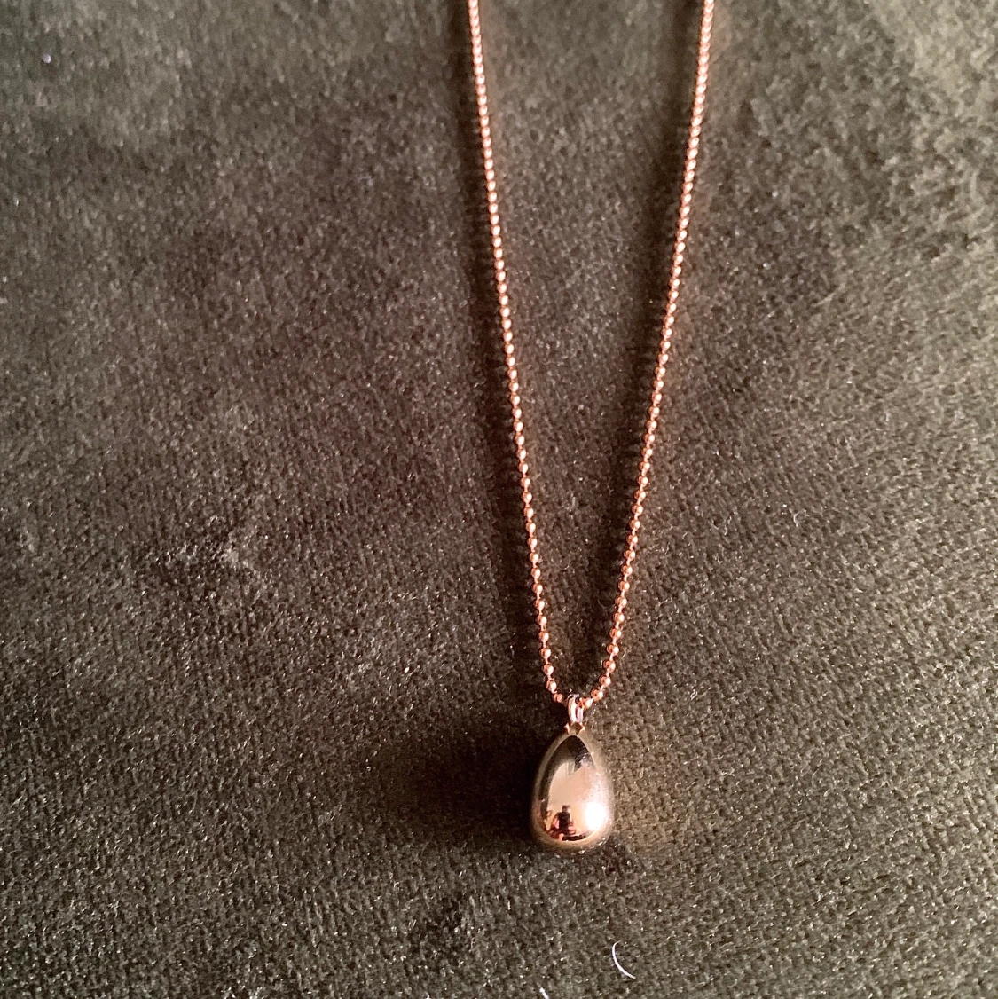 Guldpläterat brons-halsband