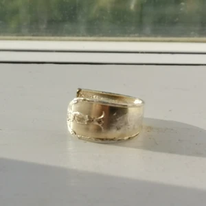 Äkta silver ring  - Supercool ring gjord av äkta silver bestick