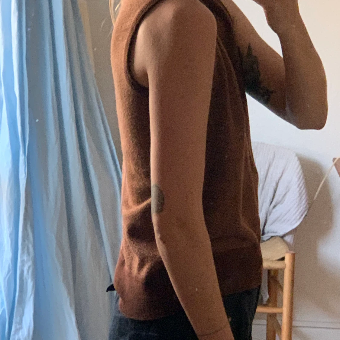 Knitted vintage west