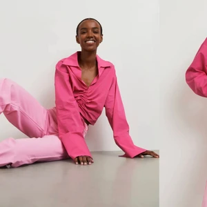 Rosa superfin skjorta!  - En skjorta som var för liten, helt ny och prislappen är fortfarande kvar. Finns knappt några storlekar kvar på ginas hemsida. Köpt för 399kr