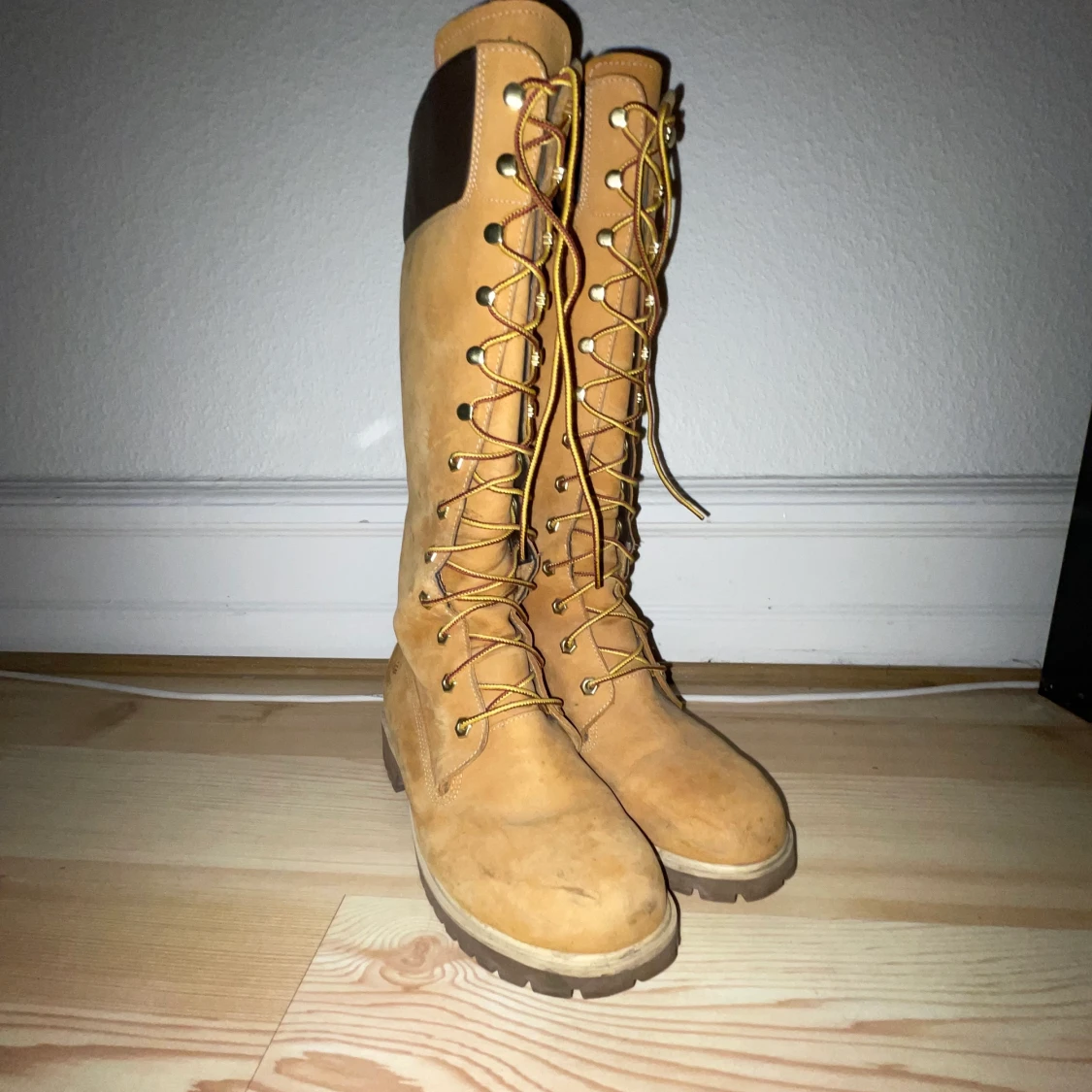 Beiga höga timerland  - 90