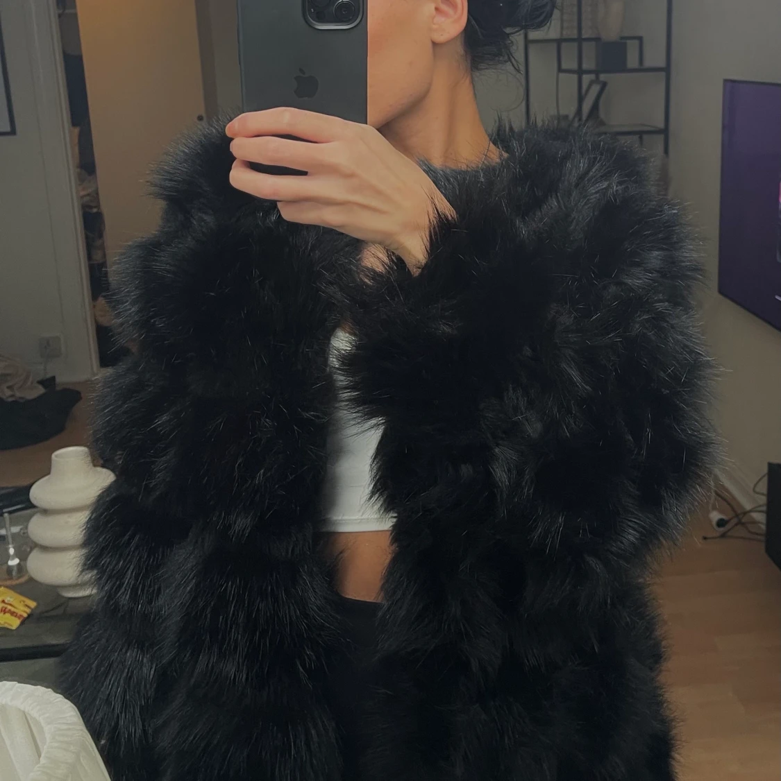 Faux Fur jacka 