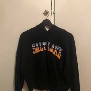 Hoodie  - Snygg hoodie från hm endas använd fåtal gånger, storlek m✨ snörning i midjan🌸skriv vid intresse eller frågor😊