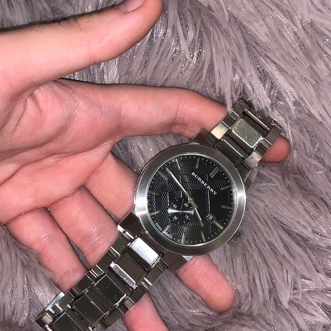 BURBERRY KLOCKA för man- 1500kr - 91