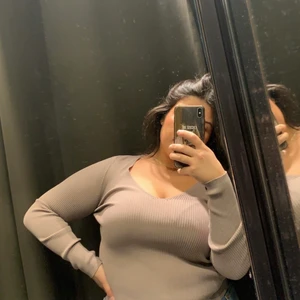 Brun topp - Brun topp från zara