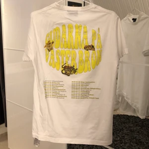 T-shirt HOV1 - Tröja från Hov1s ”Gudarna på Västerbron”- turné. Använd, men i fint skick. Köpt för 300kr. Säljer då den har blivit för liten :(