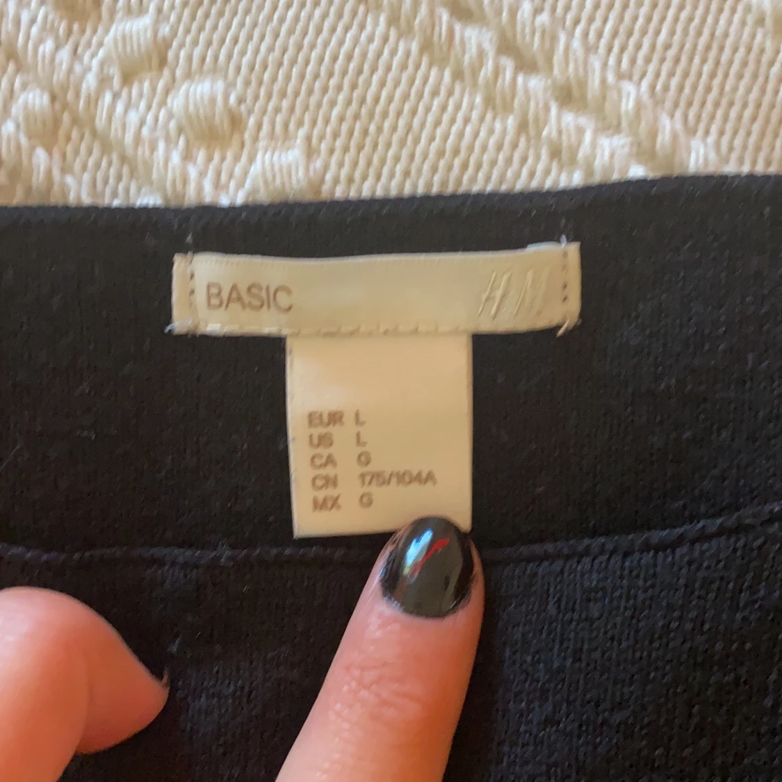 Stor rymlig randig långärmad tröja! - 90