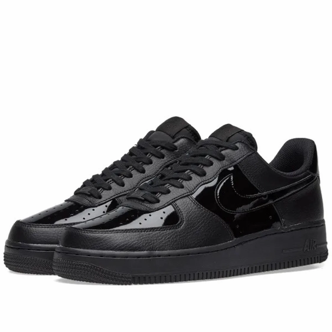 Svarta Nike air force one 1
