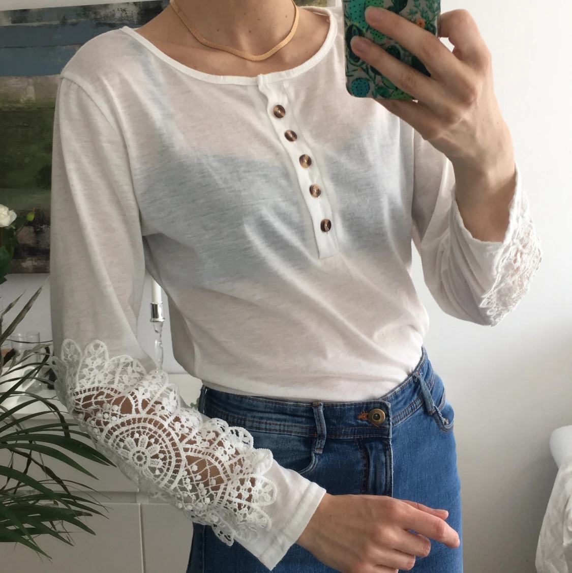 Vit tröja 💭 - 90