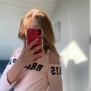 Brooklyn tröja rosa med öppna Axlar! - Nyskick jättefin, strl xxs/xs! 