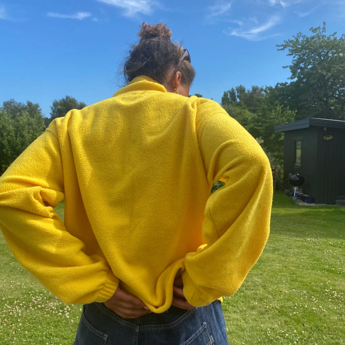 Färgglad fleece  - 90