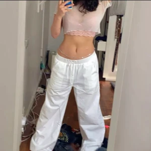 Linnebyxor - Säljer dessa Linnebyxor från floryday i strl M! ( inte mina bilde )