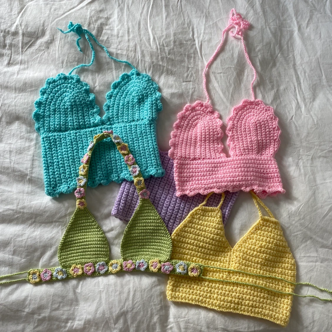 Virkade toppar🌈 - 90