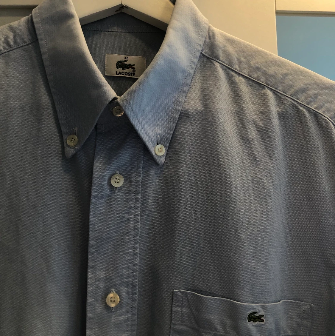 Lacoste Vintage Kortärmad Skjorta - 91