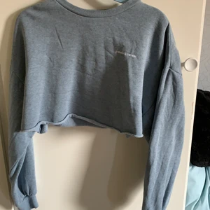 Croppad sweatshirt mysig - Jätte mysig och mjuk sweatshirt ifrån H&M. Text : greatful and honest. 