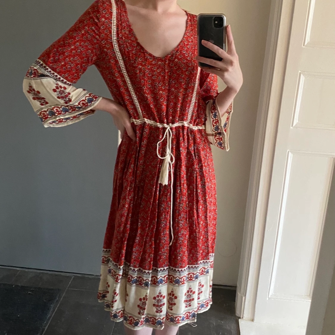 Sommarklänning röd❤️ - 91