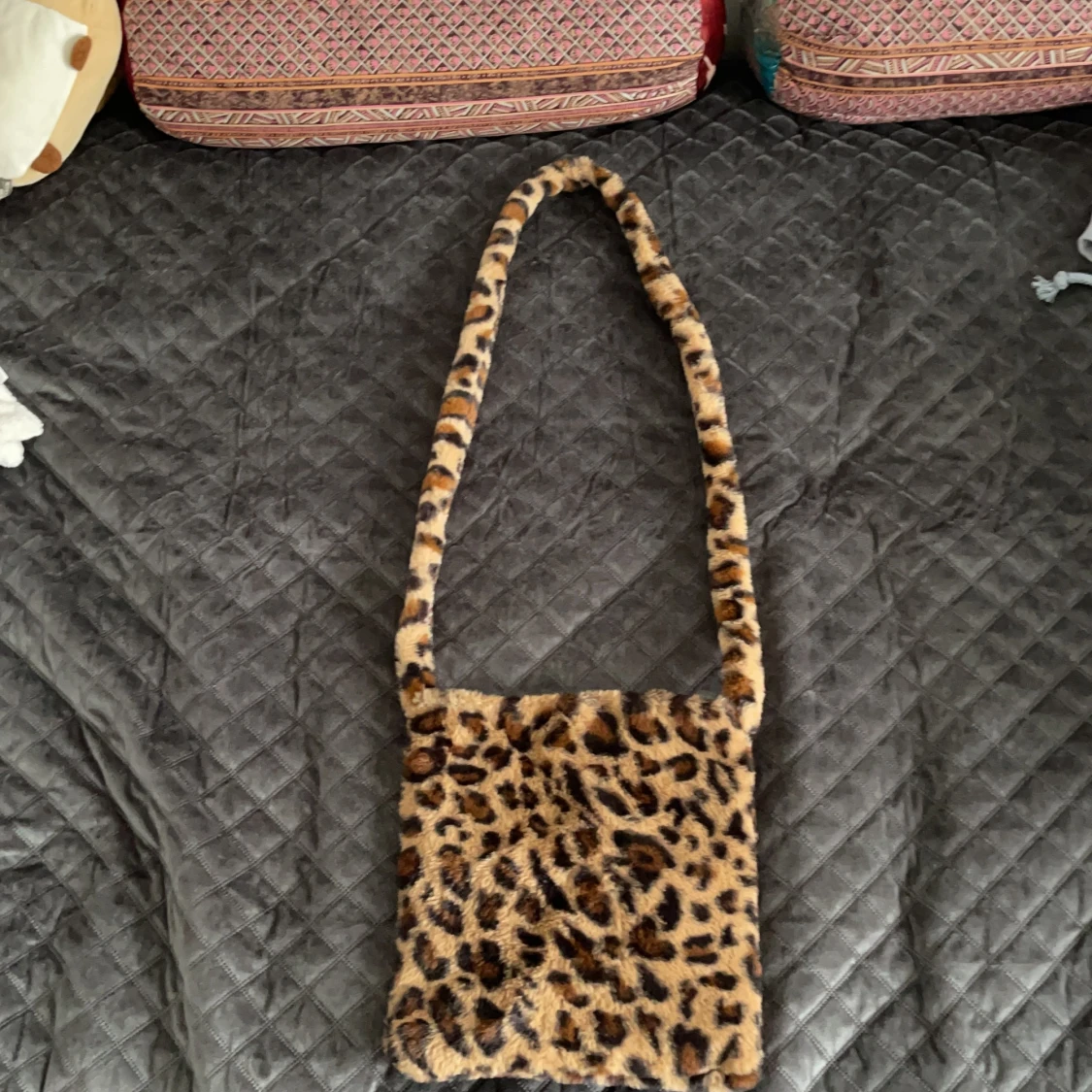 Indie leopard mönster väska