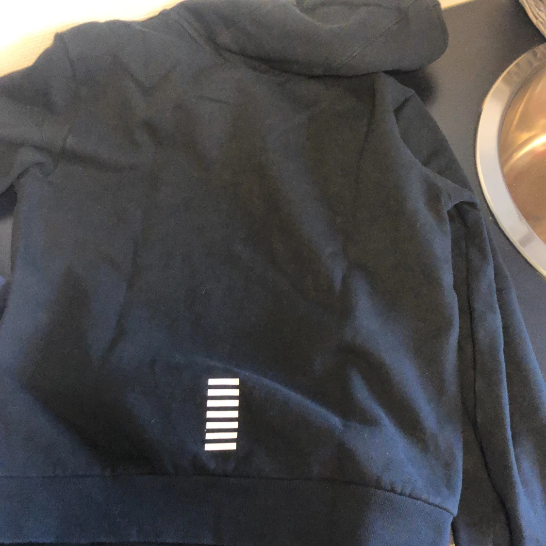 Svart EA7 hoodie, S - 90