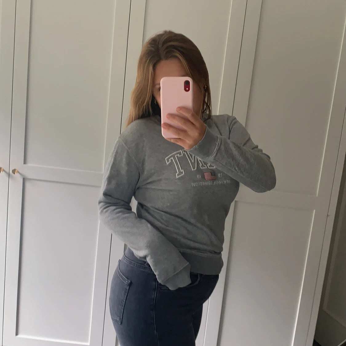 Grå Gant Tröja  - 90