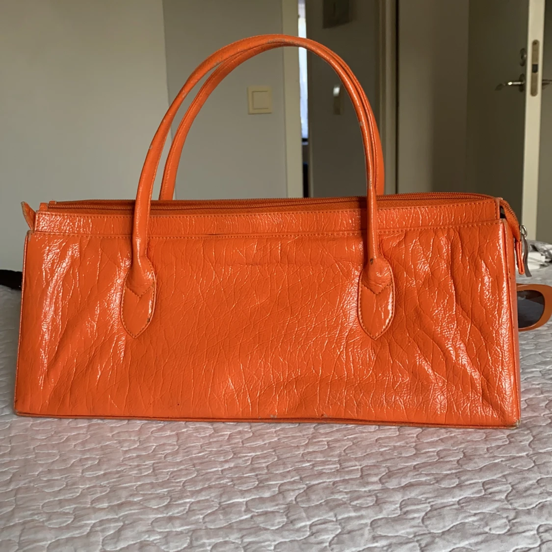 Orange väska - 90