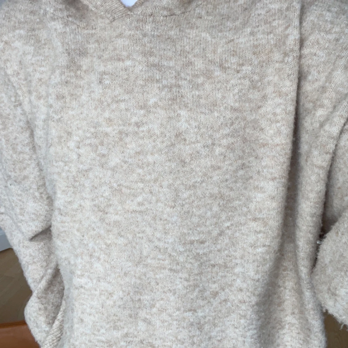 Jättemysig stickad tröja - 90
