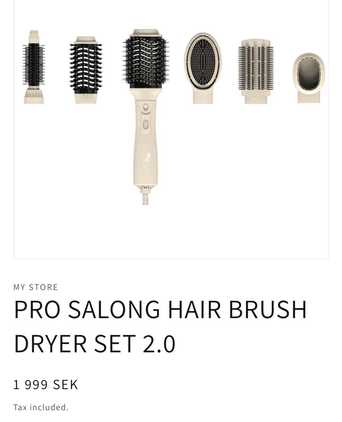 SALONG HAIR BRUSH