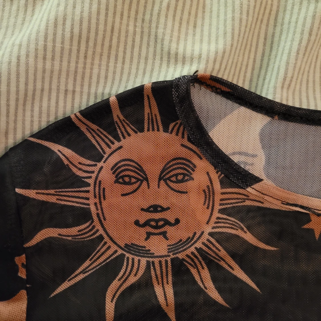 Mesh-tröja med mönster - 91