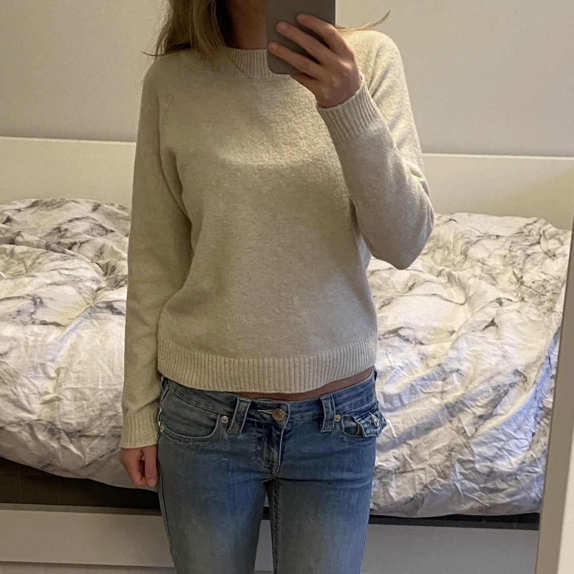 Stickad tröja  - 90