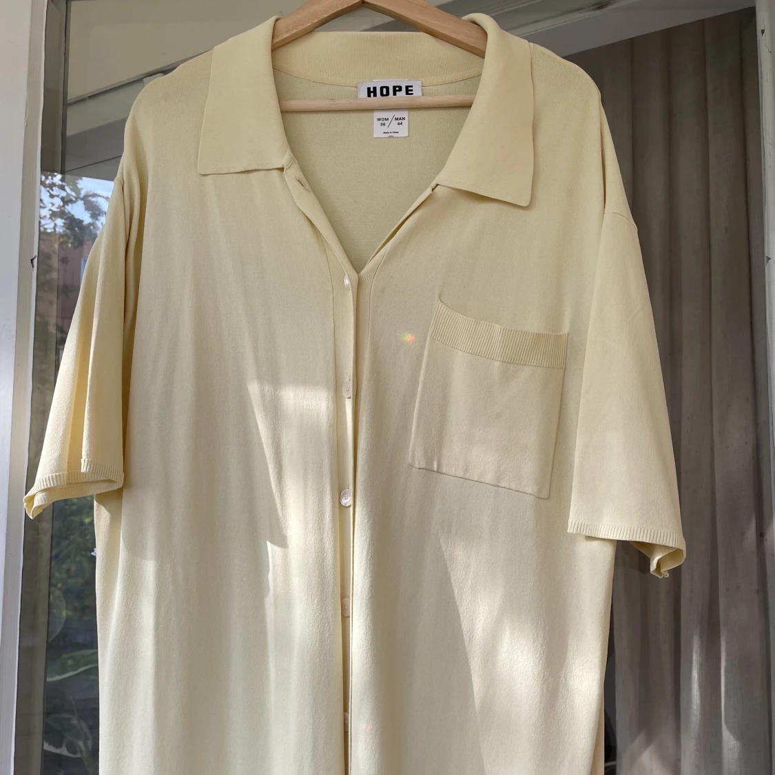 Lång skjortklänning/cardigan från HOPE - 90