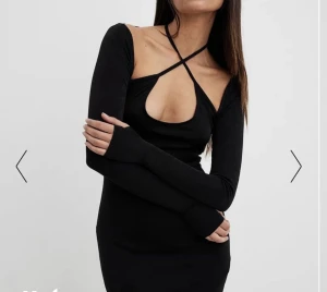 Nakd klänning  - En svart oanvänd nakd klänning i storlek M