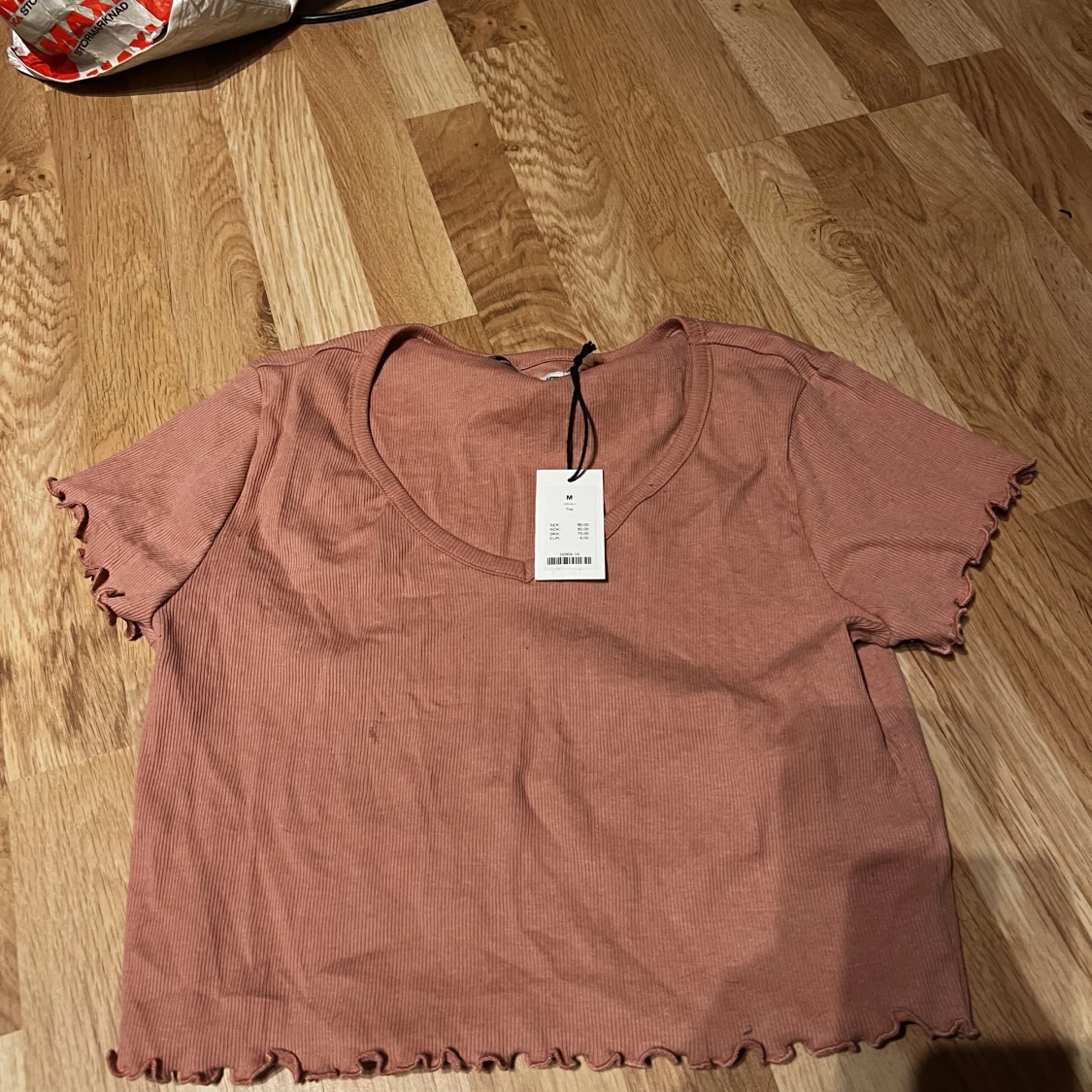 Croppad T-shirt  - 90