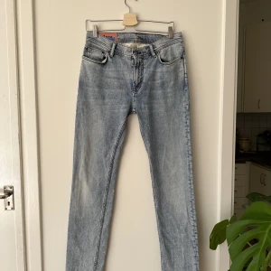 Acne Jeans - Acne Blå Konst - North Marble Wash,  strl 32/32, 180/88a, Nyskick