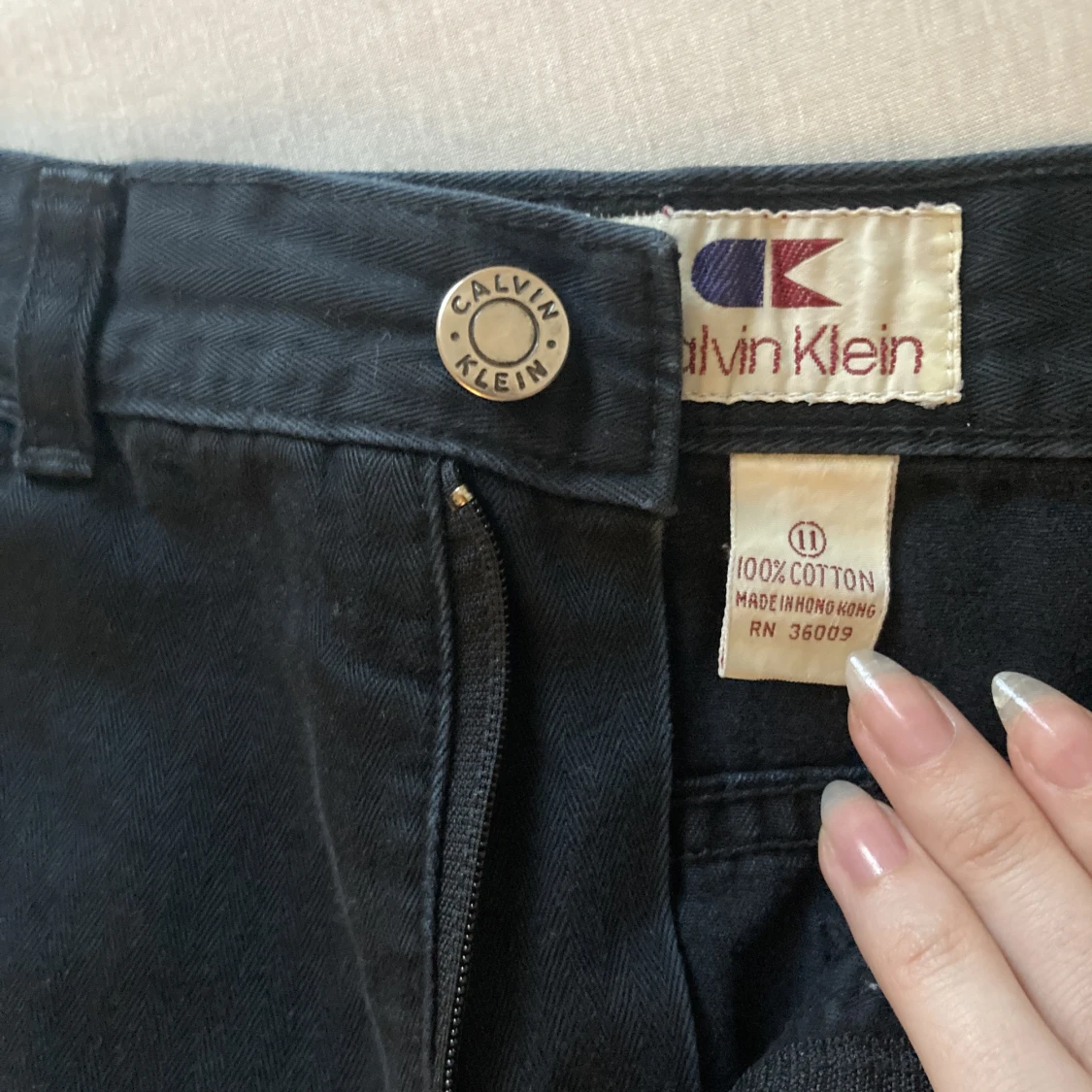 90’s Calvin Klein jeans Kjol