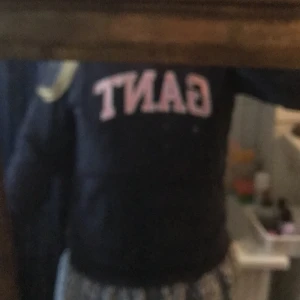  tröja GANT - Tjock tröja mörkblå